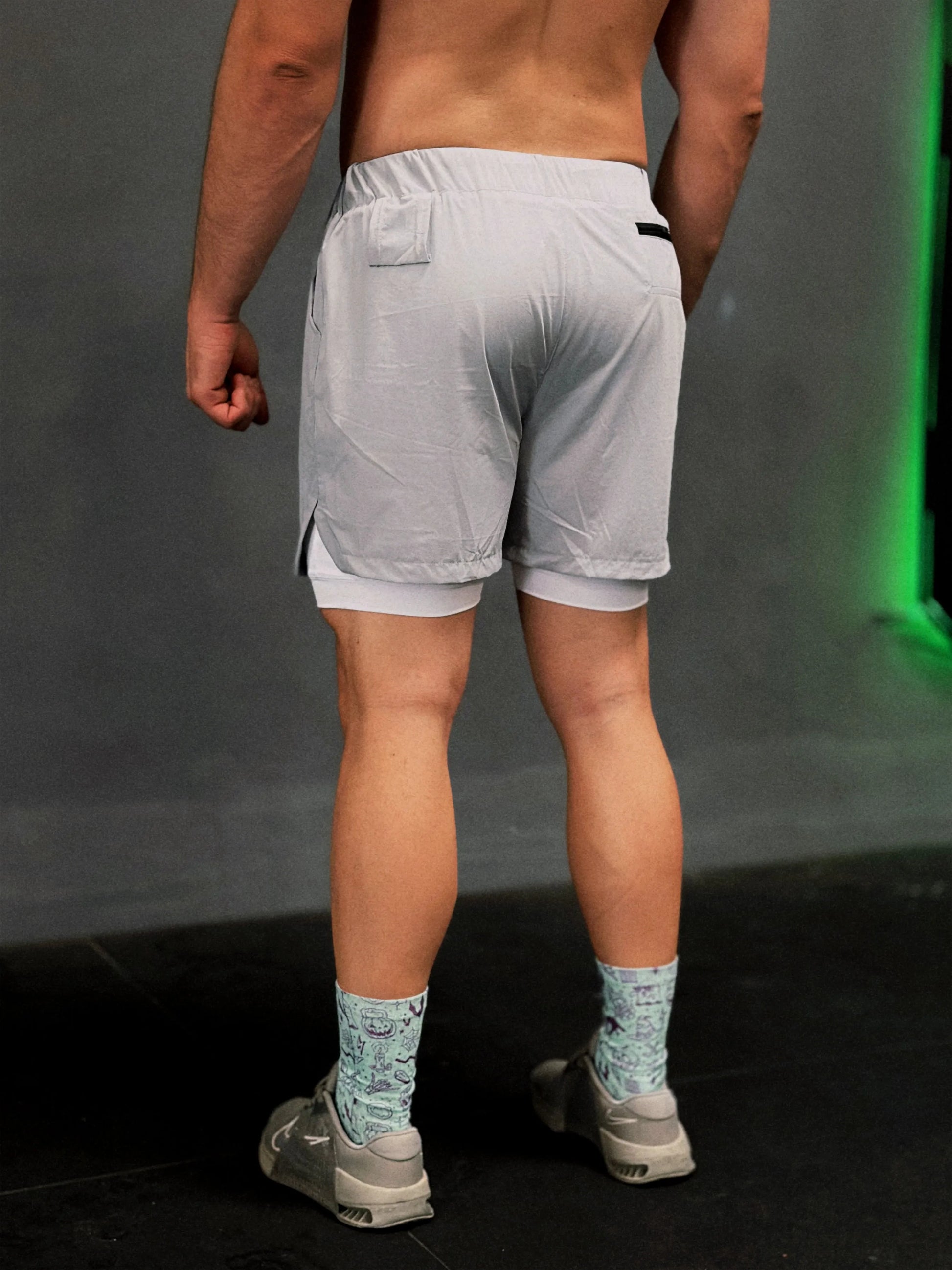 Pantalón corto Doble Reflective - gris