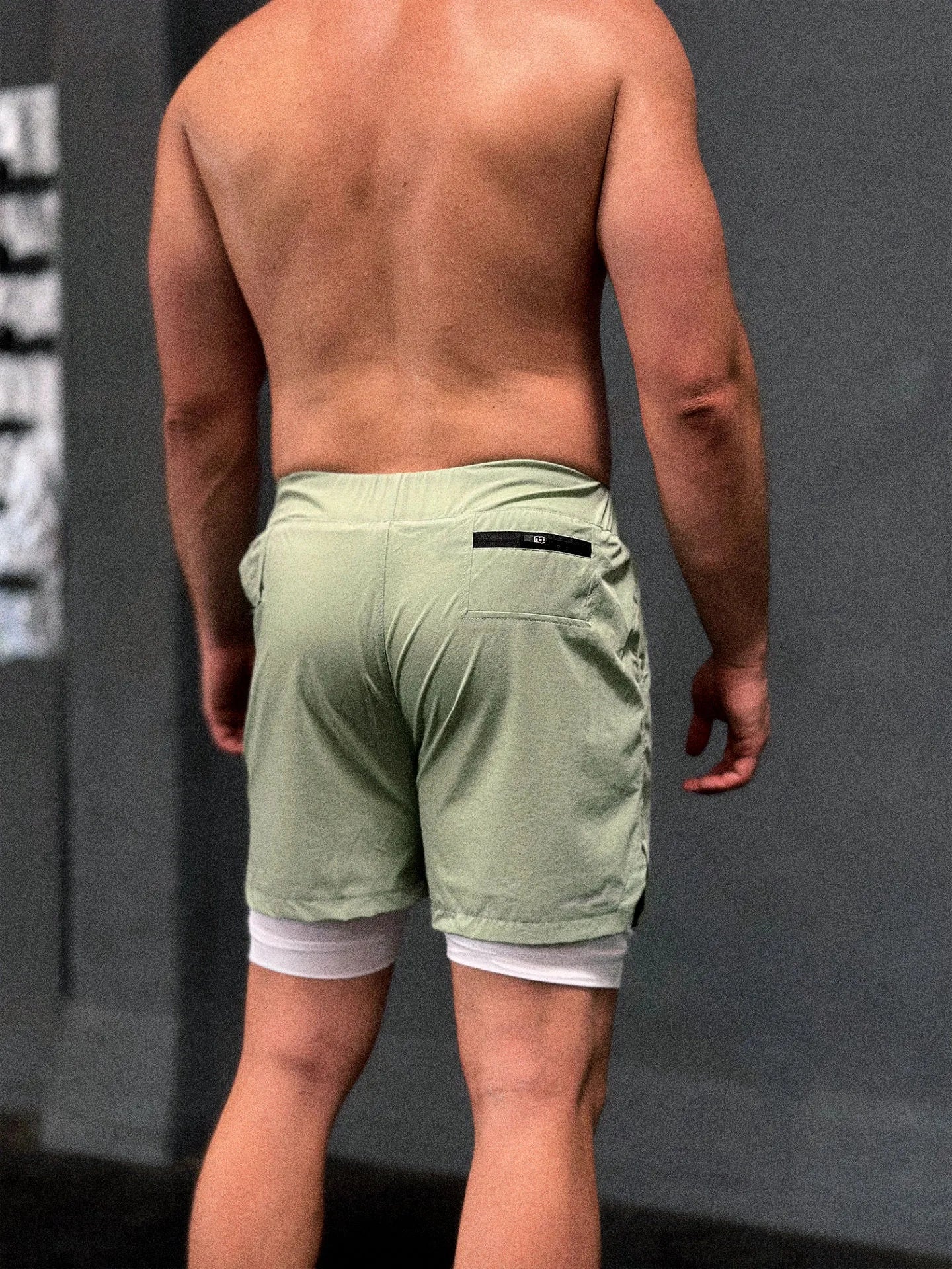 Pantalón corto Doble Reflective - salvia