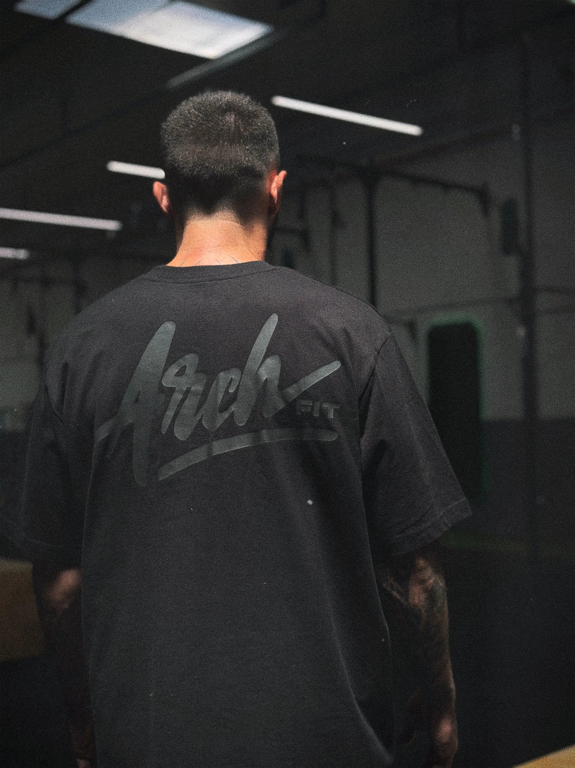 Camiseta oversize – Black on Black