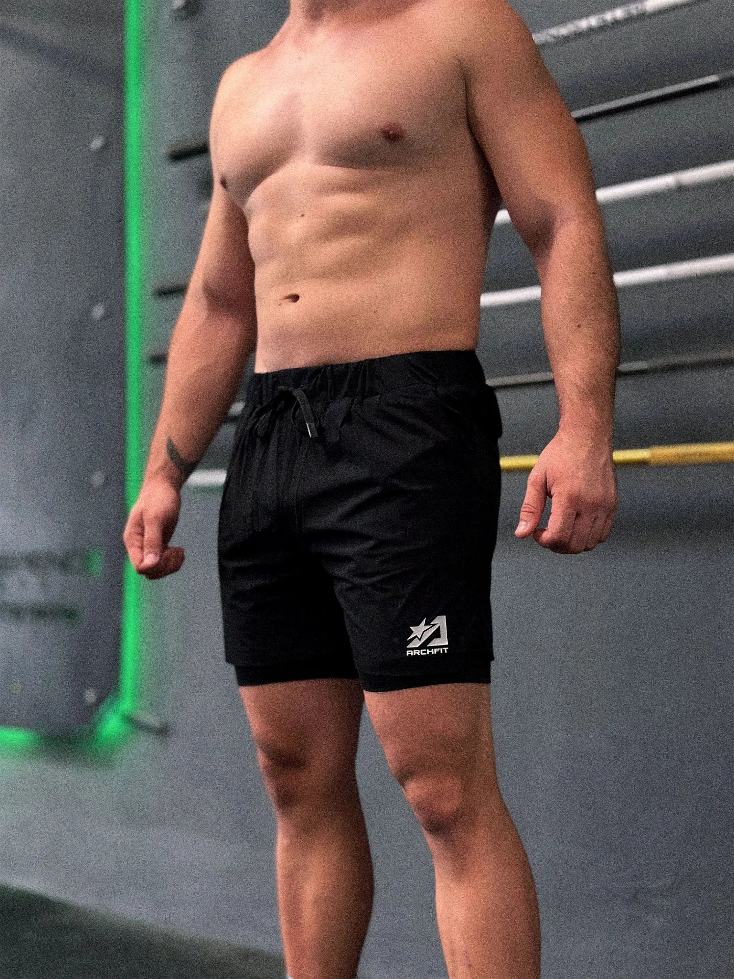 Pantalón corto Doble Reflective - negro