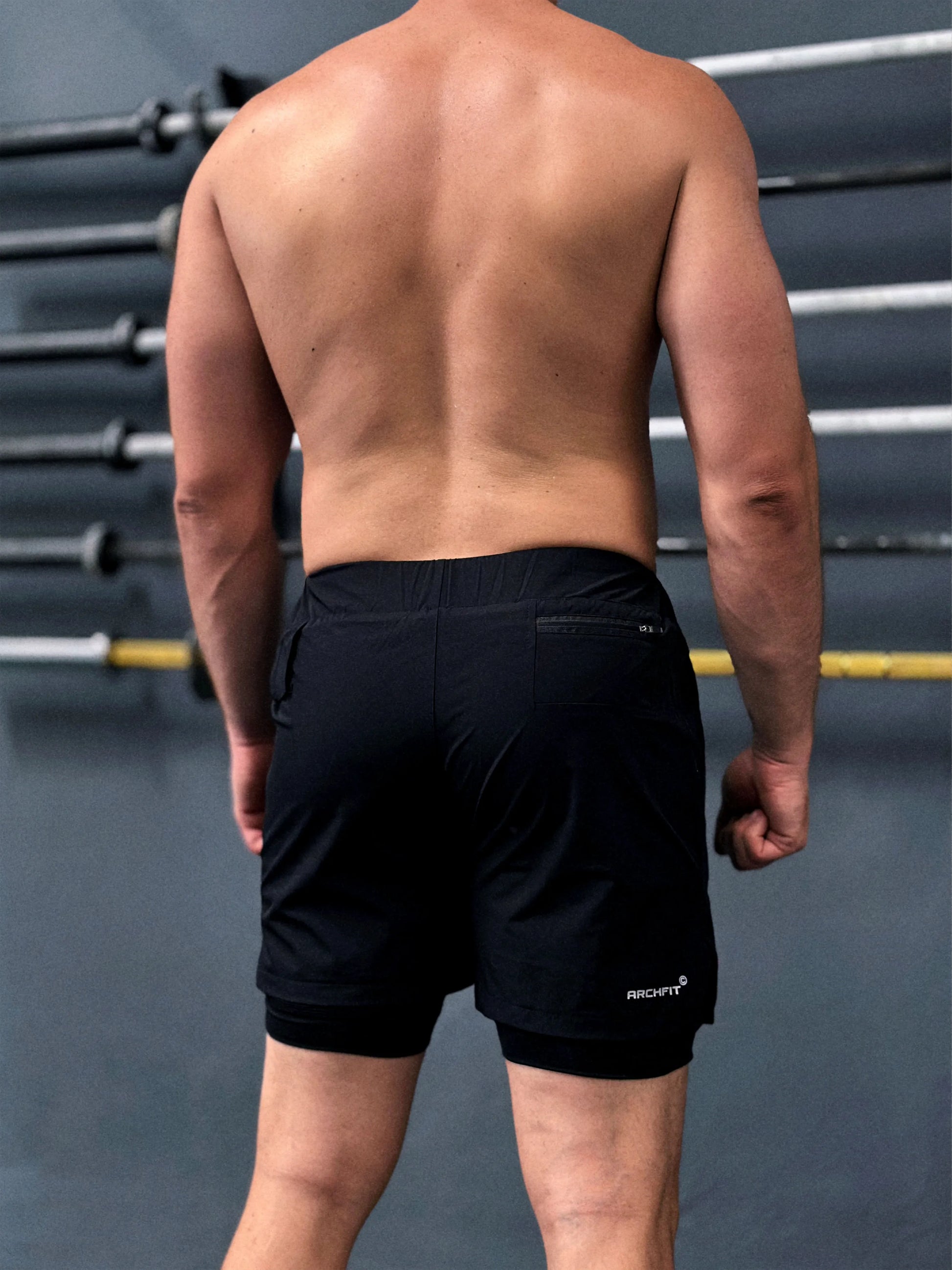 Pantalón corto Doble Reflective - negro