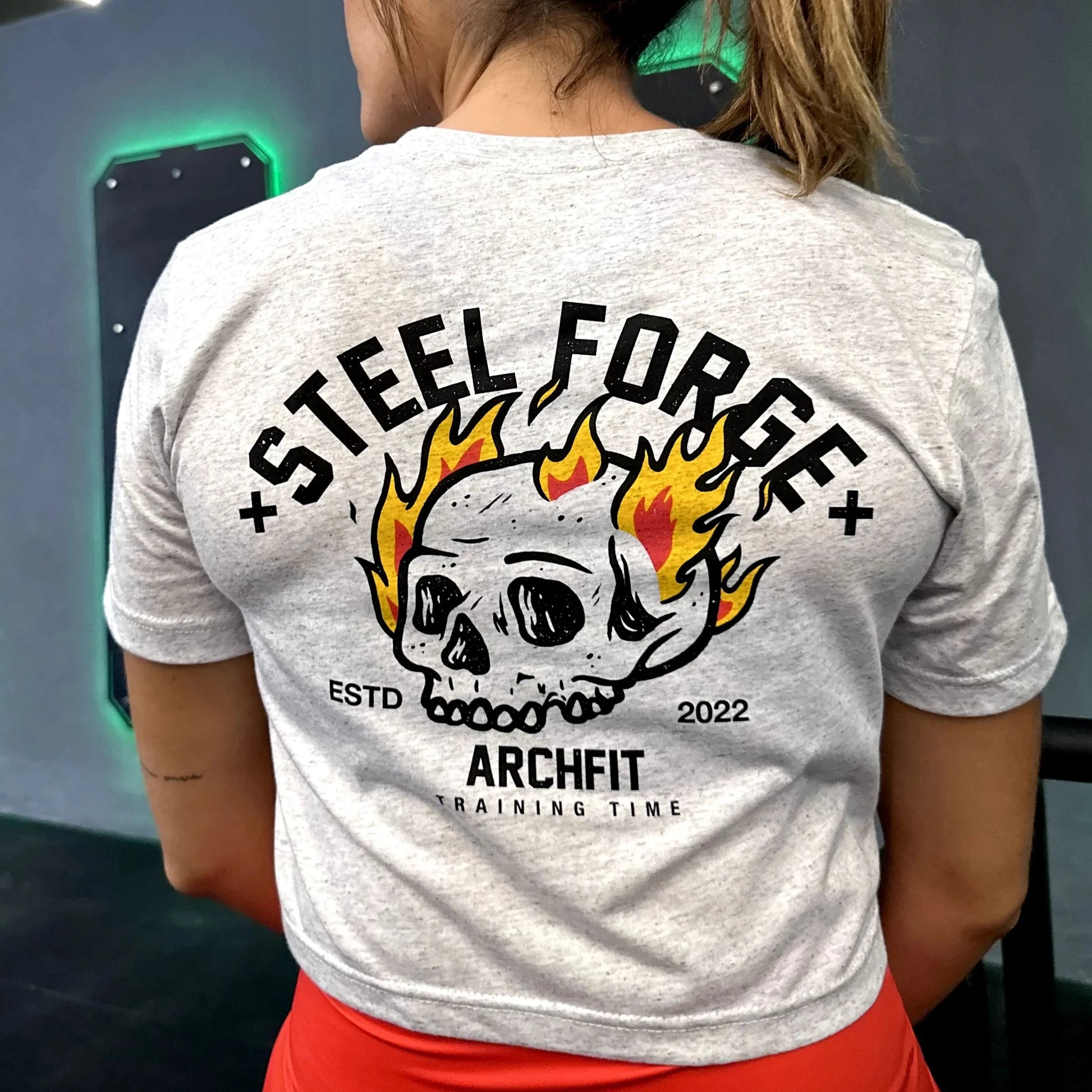 Crop Top triblend 'FORGE'