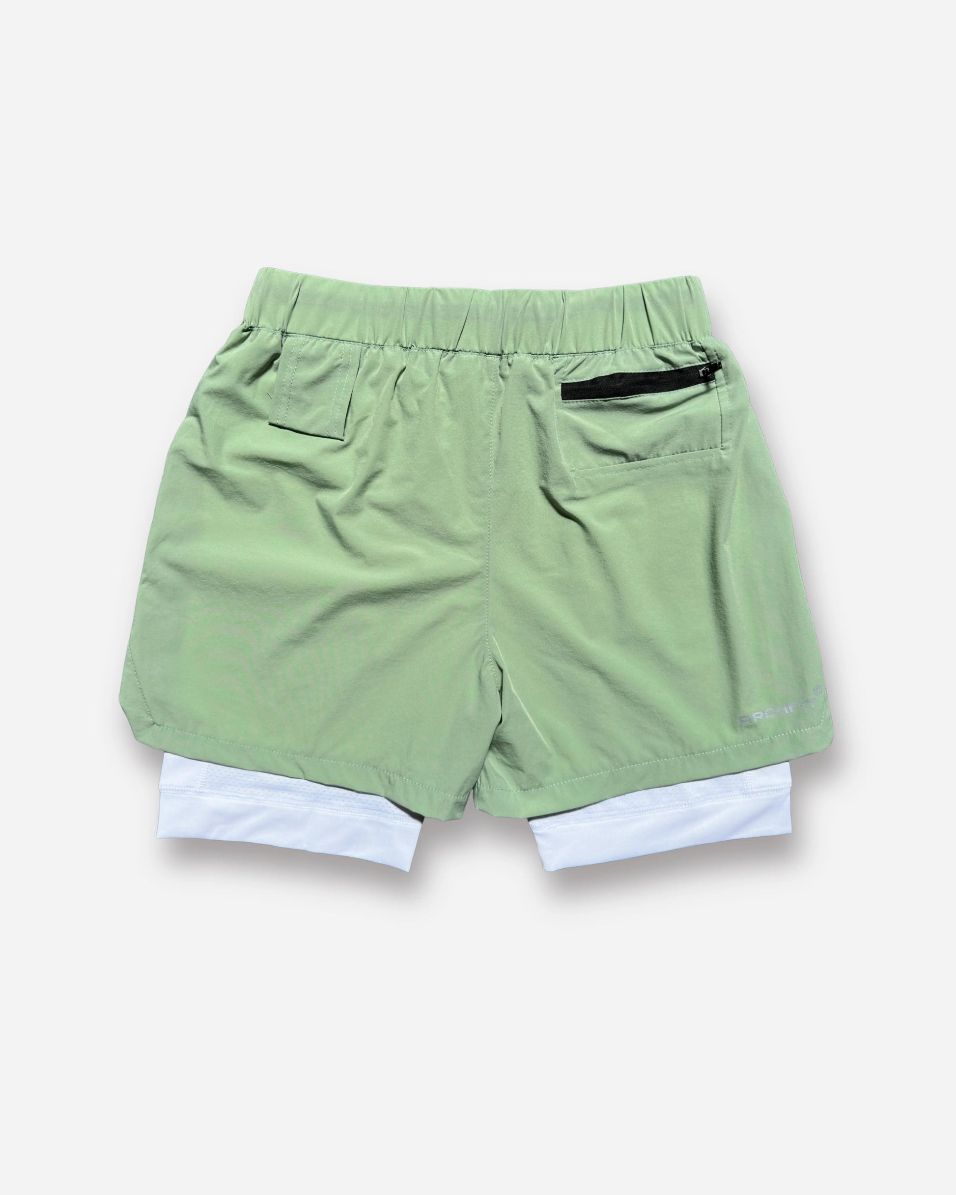 Pantalón corto Doble Reflective - salvia