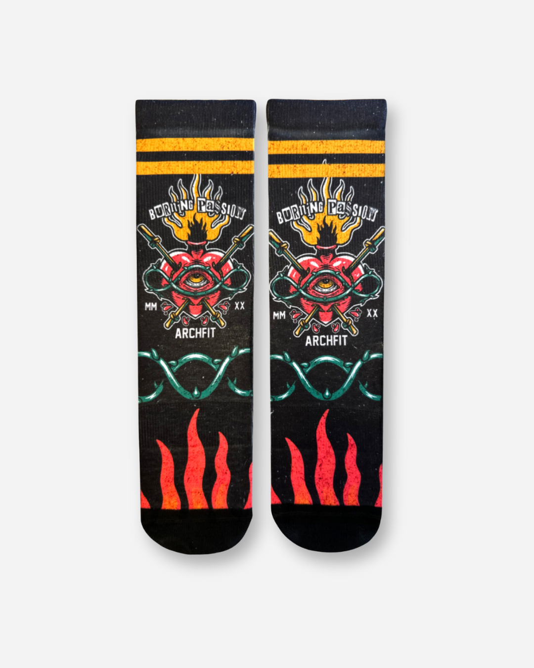 'BURNING PASSION' socks