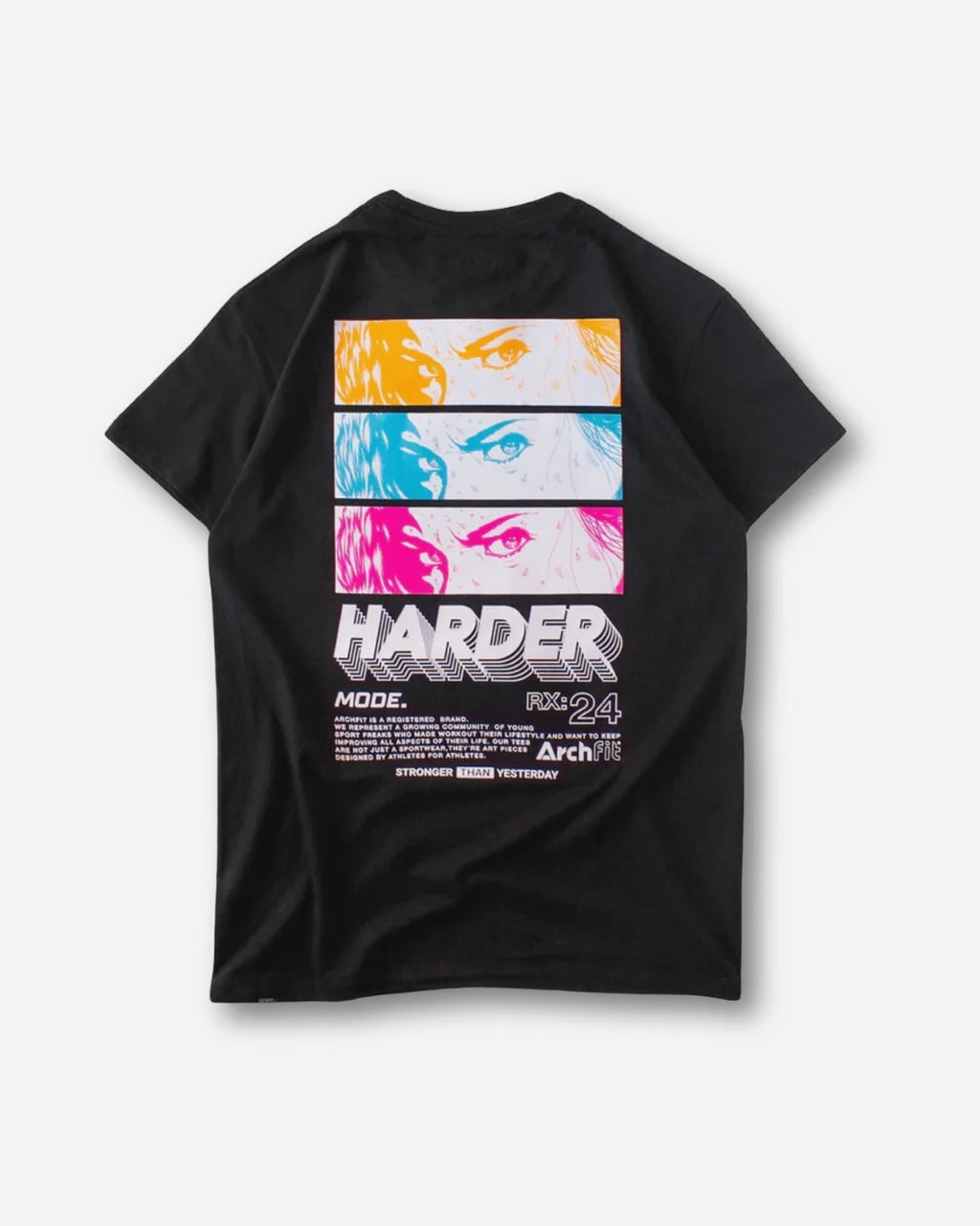 COTTON TRAINING T-SHIRT ´HARDER´