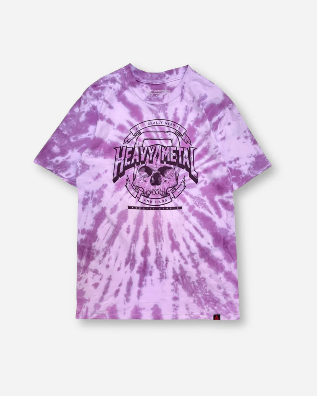 Camiseta tie dye 'Heavy Metal'