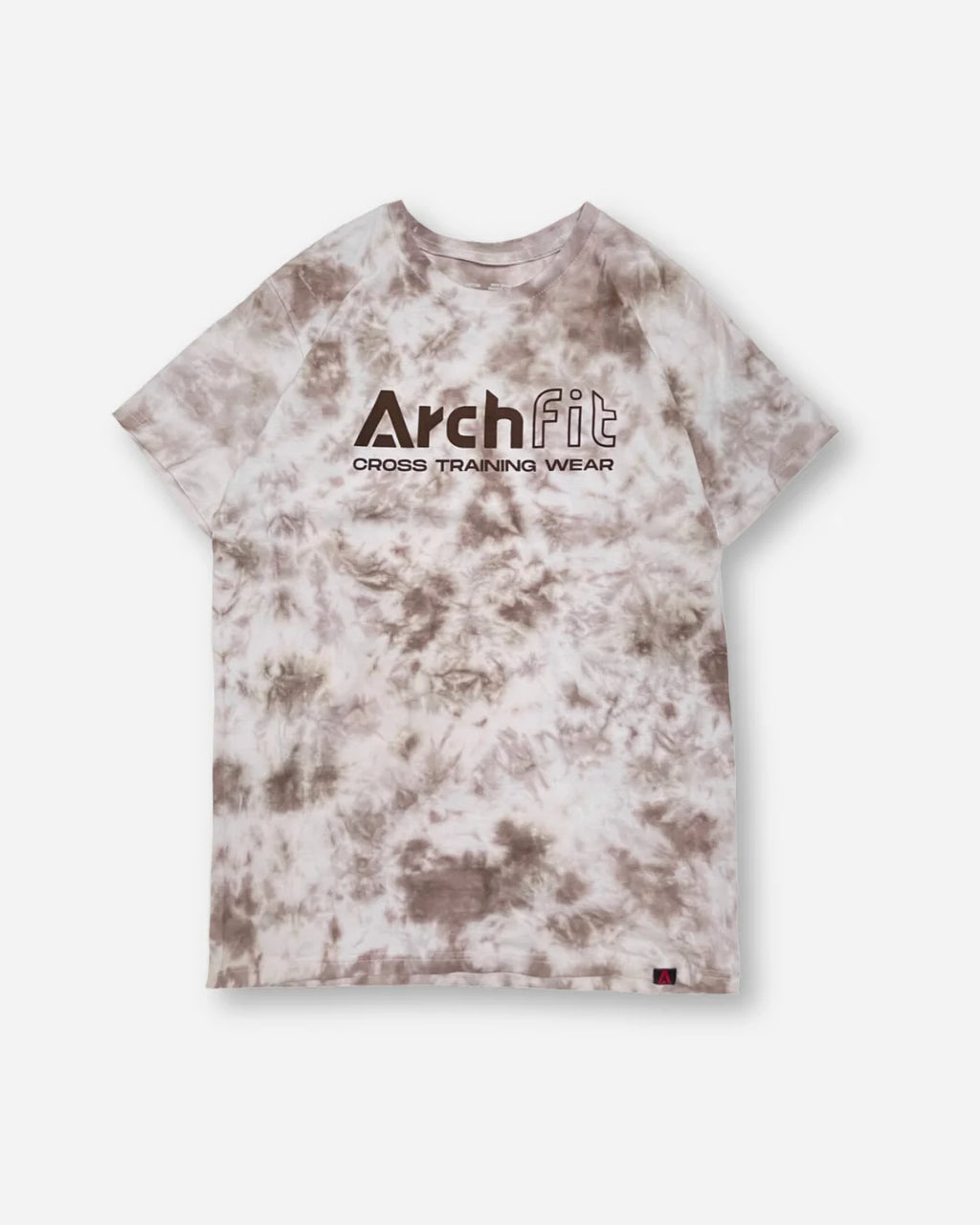 'ARCHFIT LOGO' tie-dye t-shirt