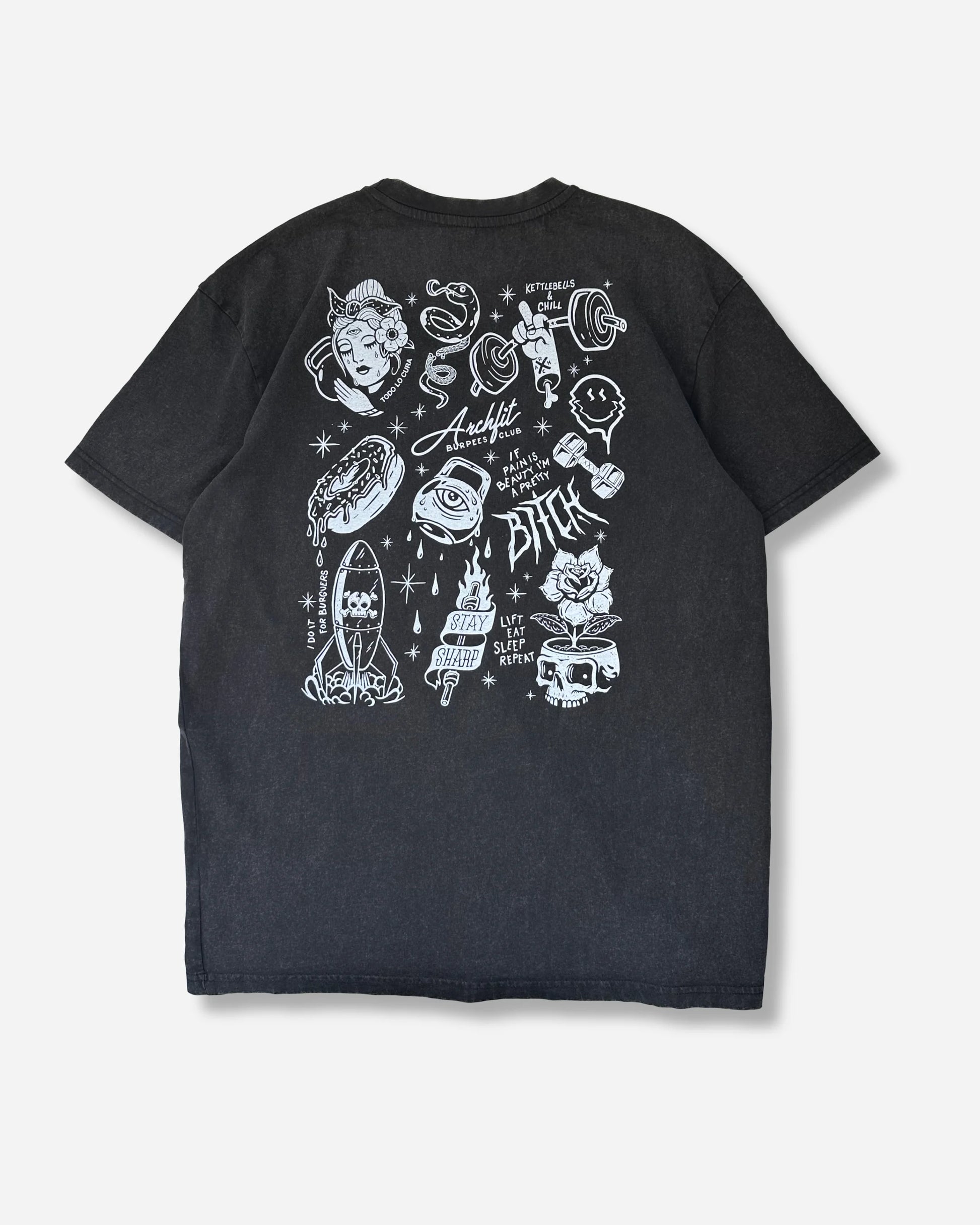 Camiseta oversize 'TATTOO PARLOUR'