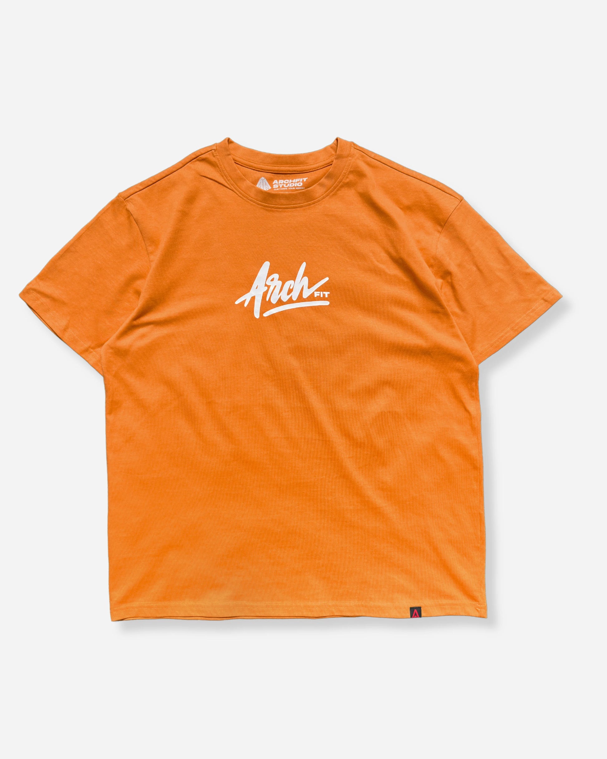 Camiseta Oversize ArchFit – Burnt Orange