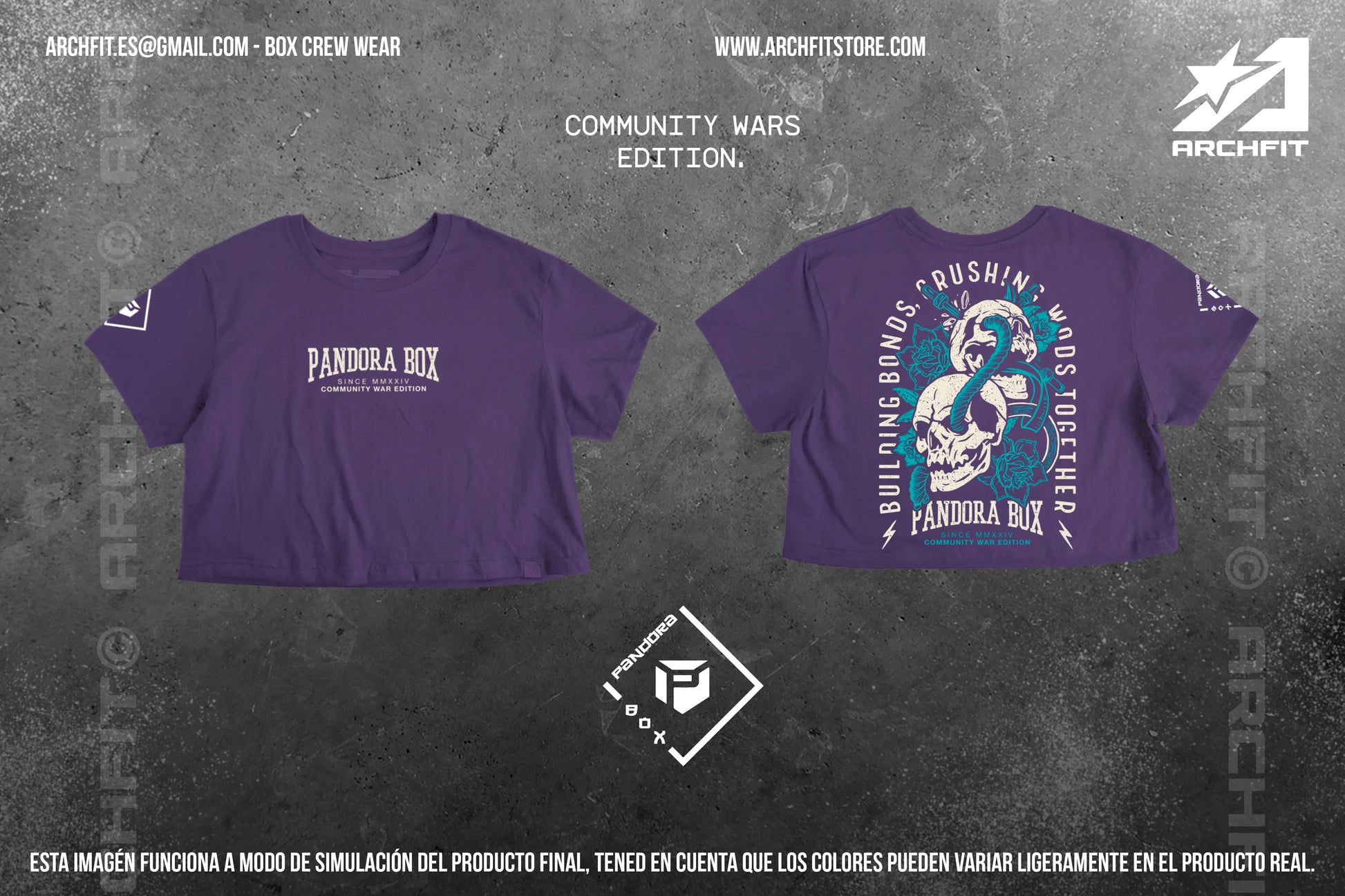 Camiseta edición limitada 'PANDORA'