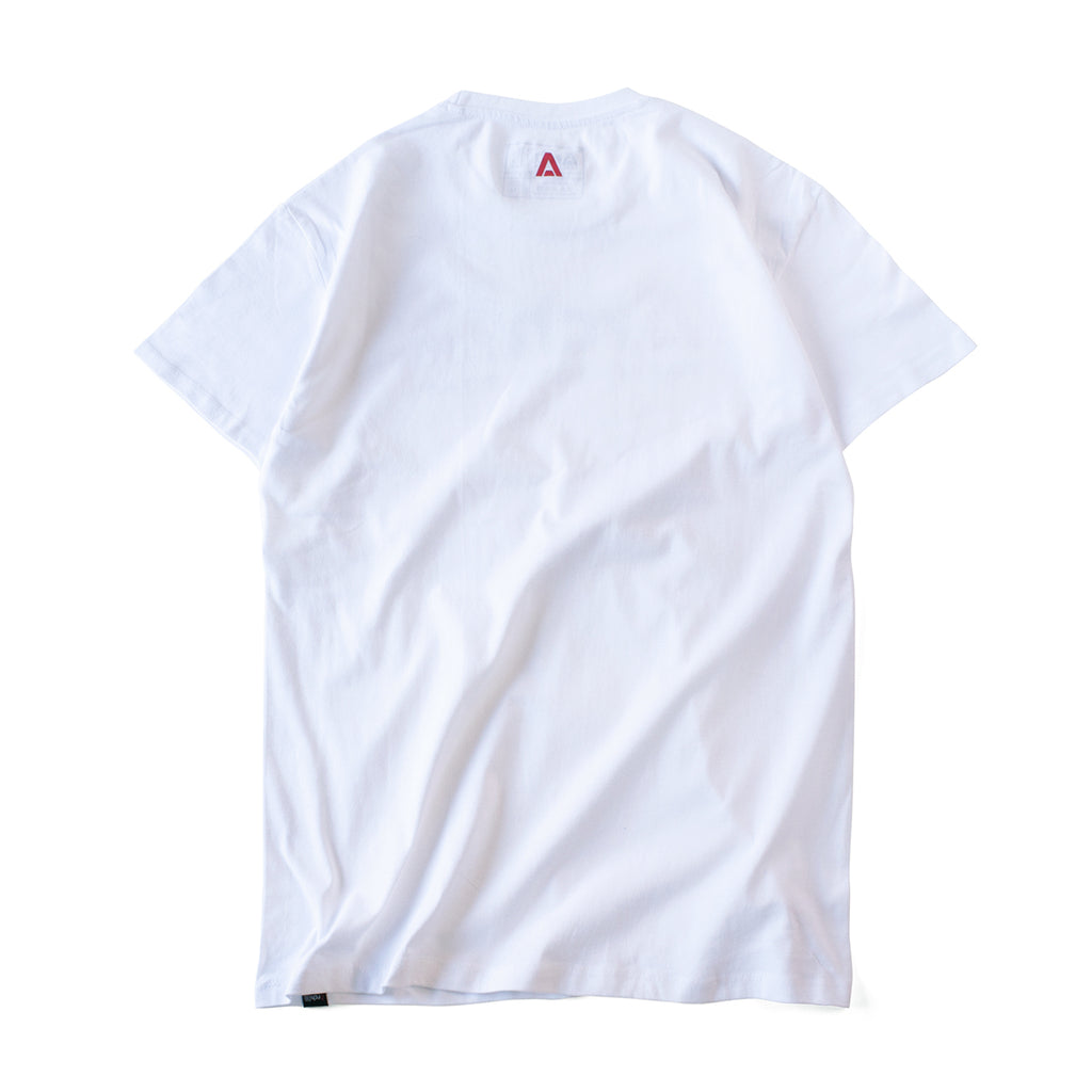 Camiseta blanca Archfit logo espalda para Crossfit
