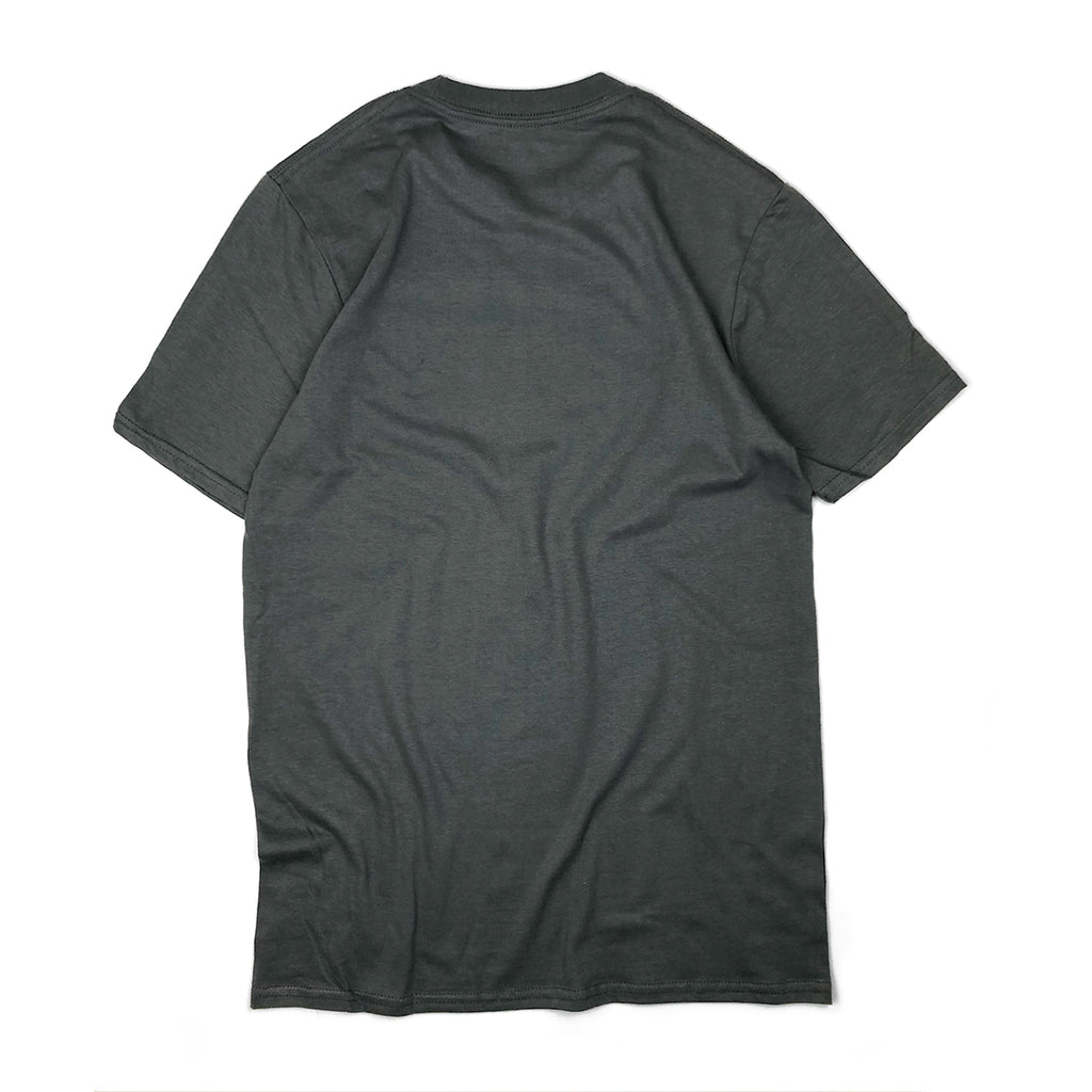 Camiseta gris estampada de algodón para Crossfit 