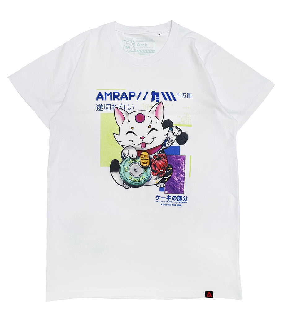 camiseta unisex para Crossfit 'Maneki Neko'
