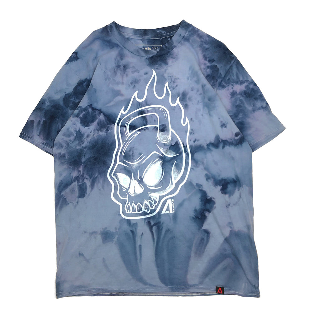 'SKULL GHOST KB' Tie-Dye T-Shirt