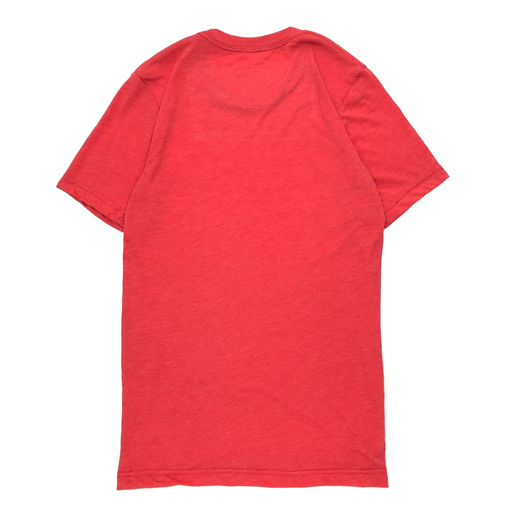 Camiseta 'Archfit' roja coral para Crossfit espalda