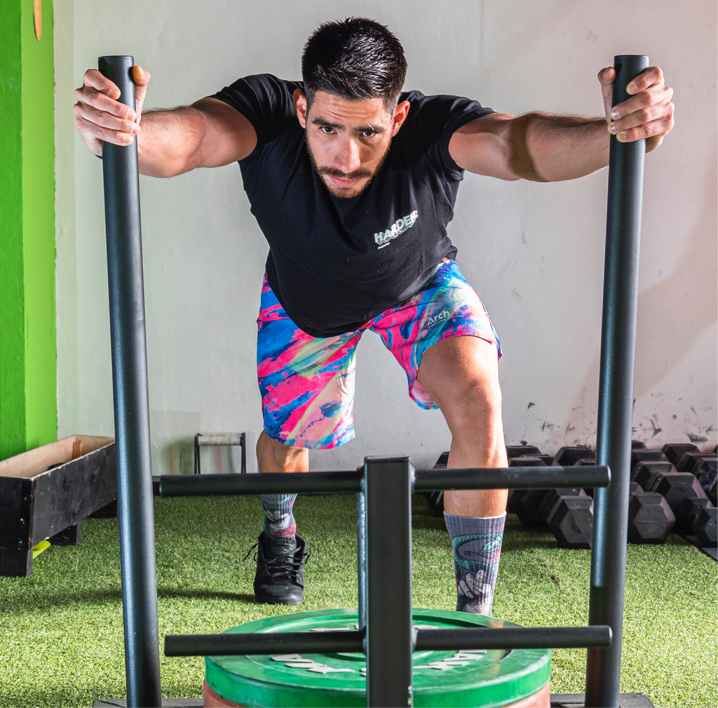 COTTON TRAINING T-SHIRT ´HARDER´