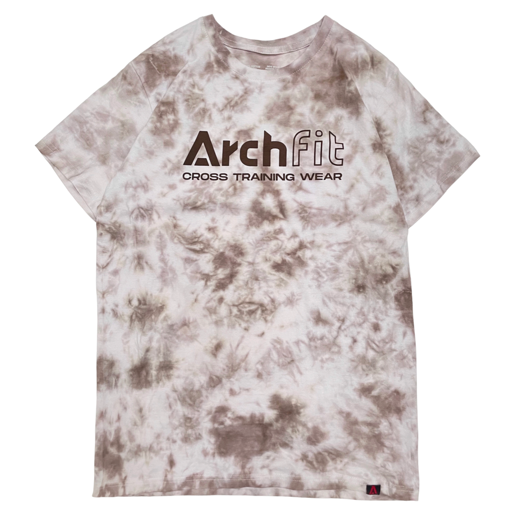Camiseta tie dye 'ARCHFIT LOGO' para crossfit unisex