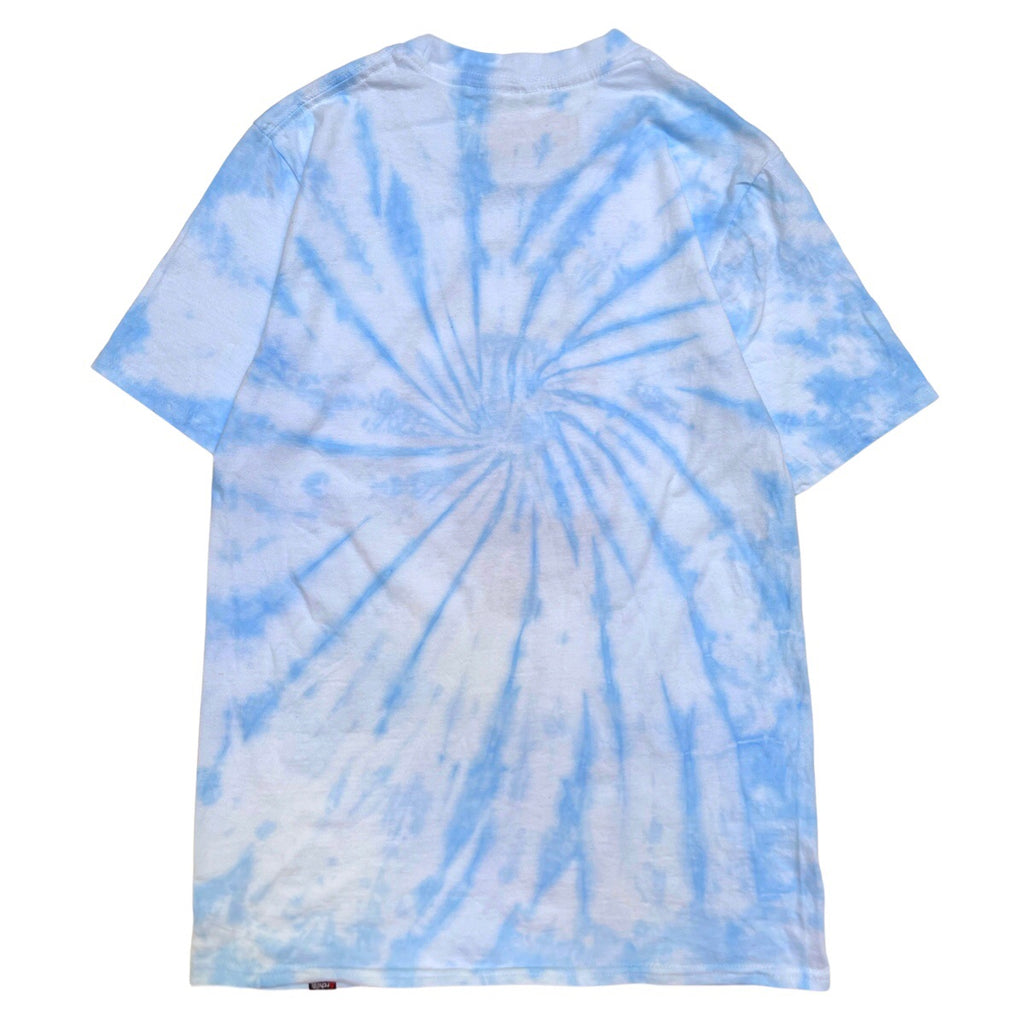 camiseta tie dye para crossfit 100% algodón azul tattoo espalda