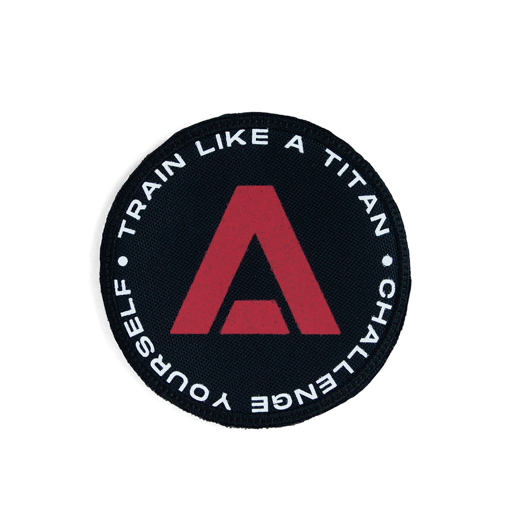 Parche negro diseño Archfit logo